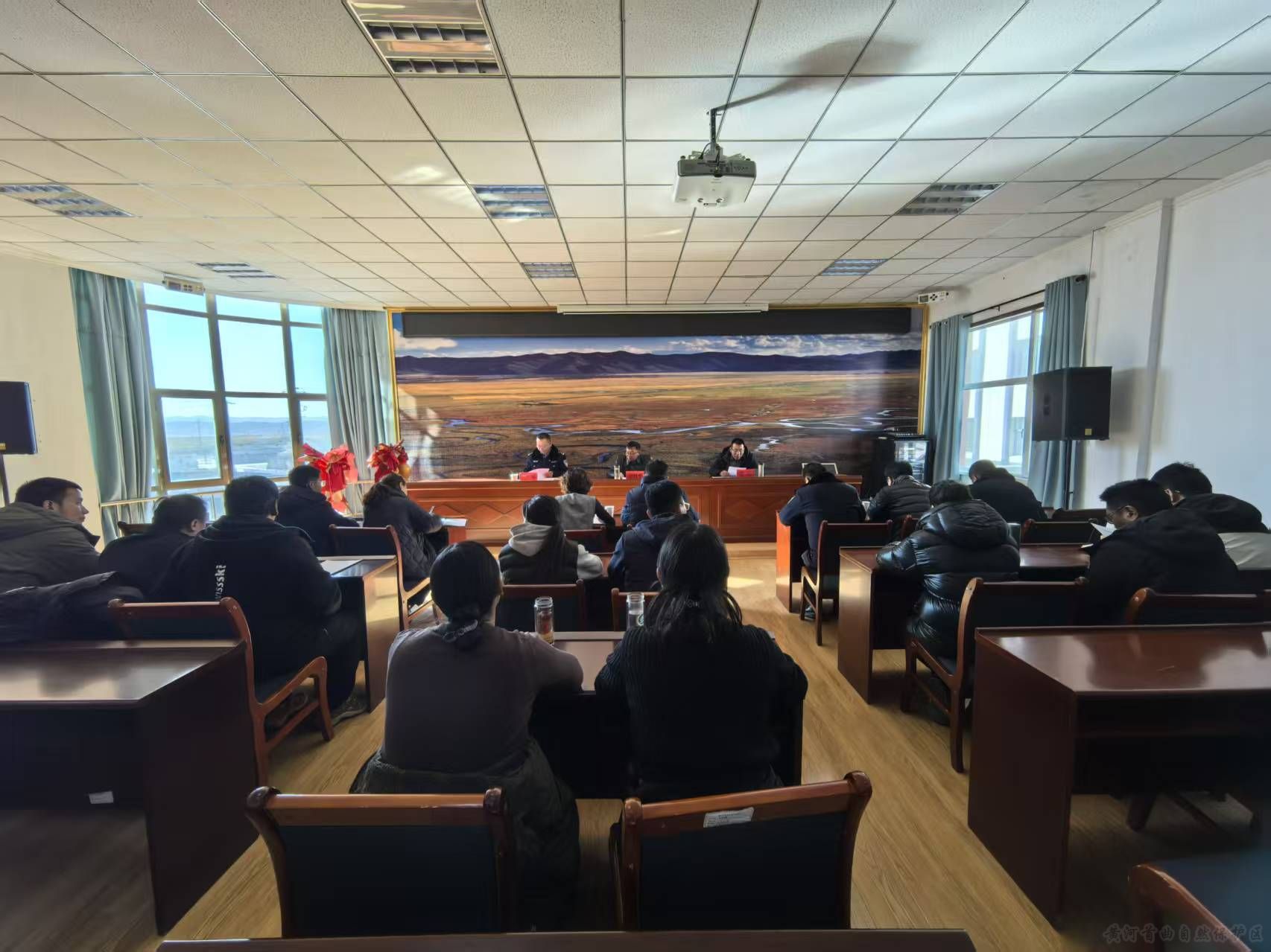 甘肃黄河首曲国家级自然保护区&ldquo;网盾行动2025&rdquo;动员部署会